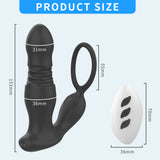 Anal Pleasure - Thrusting P-Spot Massager #250009