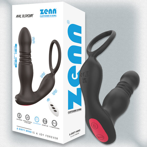 Anal Pleasure - Thrusting P-Spot Massager #250009