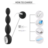 Anal Pleasure - Anal Bead Vibrator #250015