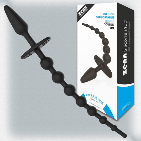 SILICONE ANAL BEAD TAIL PLUG #220010